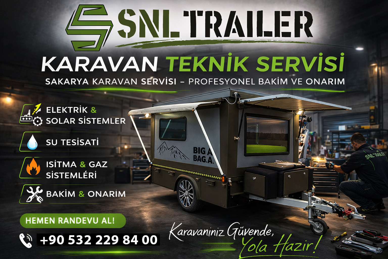Karavan Teknik Servis – Sakarya – SNL Arge & Trailer sakarya karavan teknik servis 4